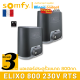 (ราคาขายส่ง) Somfy มอเตอร์ประตูรั้ว แบบเลื่อน Elixo 800 RTS อันดับหนึ่งจากฝรั่งเศส ผลิตที่อิตาลี ประกันศูนย์ somfy ประเทศไทย 3 ปี