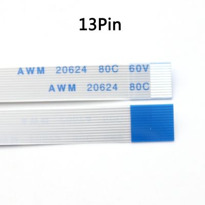 1pcs 13Pin FC FPC flat flexible cable 1.0mm 0.5mm 13 pin A Forward Length 100/150/250mm Ribbon Flex Cable AWM 20624 80C 60V VW-1