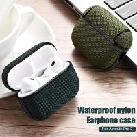 Waterproof Nylon Cloth Case For Airpods Pro 2 3 Generation Earphone Case For Air Pods Pro2 Pro 2nd 2 1 Charging Headphone Sleeve Wireless Earbud Cases