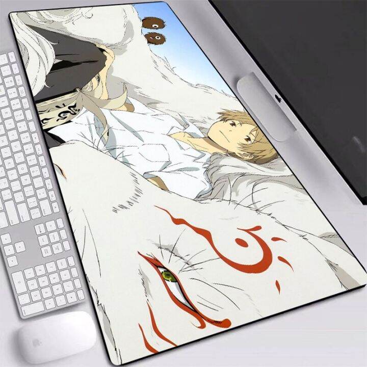 Anime Warm Natsume Boy Mouse Pad Gamer New Custom Large Mouse Mat Desk