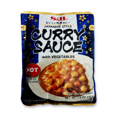 สินค้ามาใหม่! เอสแอนด์บี แกงกะหรี่สำเร็จรูปเผ็ดมาก 210 กรัม S&B Hot Curry Sauce 210 g ล็อตใหม่มาล่าสุด สินค้าสด มีเก็บเงินปลายทาง