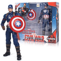 CAPTAIN AMERICA ZD TOYS Endgame Ver.(แท้)  Action Figure 18 cm