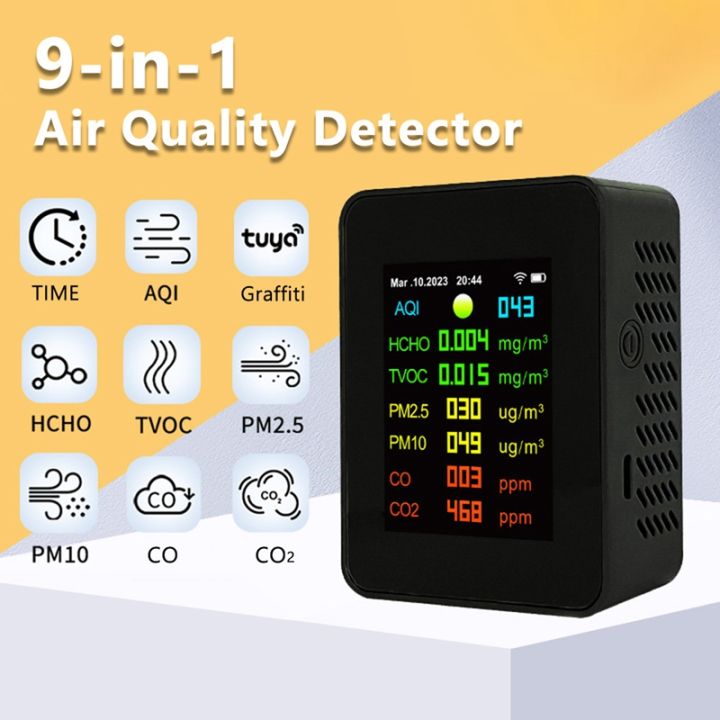 9-in-1-digital-temperature-humidity-tester-pm2-5-pm10-hcho-tvoc-co-co2-meter-wifi-lcd