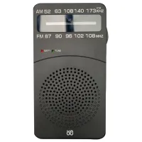 J-166 Pocket Portable Mini Radio FM/AM Digital Tuning Radio Receiver FM87-108MHz MP3 Music Player Radios