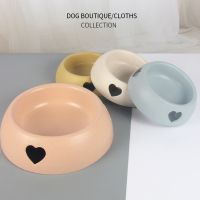 Pet Bowl Plastic Dog Food Container Cat Water Feeding Durable Thicken Wheat Stalk Feeder Bowls Pet Supplies Dog Accessories