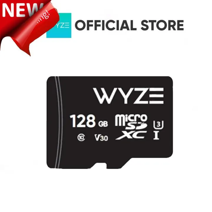 Wyze Expandable Storage 128GB Card Class 10, Black for CCTV Camera