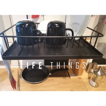 HULTARP Dish drainer, black - IKEA