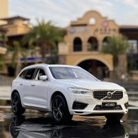 Volvos 1:32 XC60 SUV โมเดลรถโลหะผสม Diecasts ของเล่นโลหะรถจำลองเสียงไฟคอลเลกชันของเล่นเด็กของขวัญ