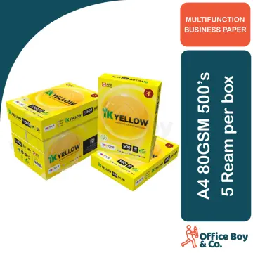 IK Yellow  Malaysia's Best Selling Multifunction Business Paper
