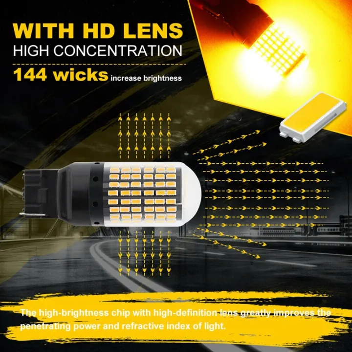 2x-7440-canbus-super-bright-error-free-led-bulb-t20-w21w-144-smd-for-reverse-tail-turn-signal-light