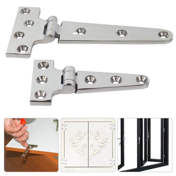 CAMPHORSTORE61RE8 Marine Hardware RV Stainless Steel Flush Door Hinge