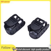 ? AM 1pcs 360 ° จักรยานจักรยานจักรยาน Mount Holder สำหรับไฟฉาย LED Torch CLIP CLAMP