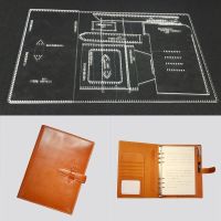 A5 loose leaf Notepad hand account acrylic special template DIY handmade leather notebook paper pattern design 17.5x24x3cm