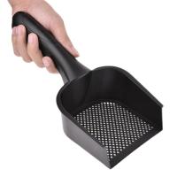 แบบพกพาทรายในร่มพลั่วพลาสติกทนทานทำความสะอาด Cat Litter Scoop Shovel อุปกรณ์สัตว์เลี้ยงขนาดใหญ่ Scooper