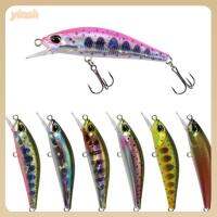 YINSH หลากสี เหยื่อสตรีมจม เหยื่อปลอม ล่อหล่อยาว Minnow Lures Minnow เหยื่อ เบ็ดตกปลา