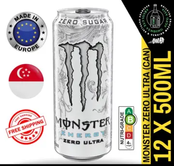 Monster Energy Drink Zero Sugar 12 x 500ml