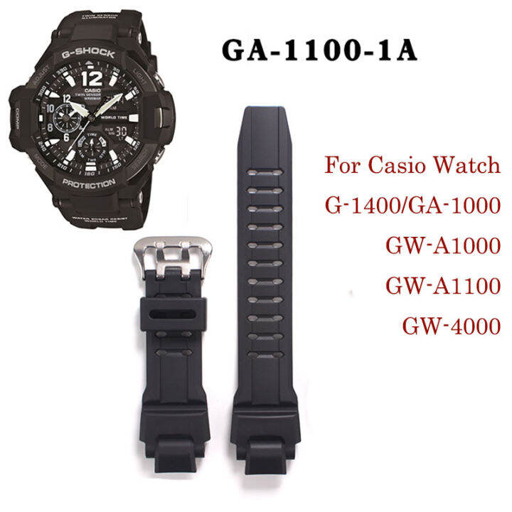 Dây Đeo Đồng Hồ Silicon Cho G-SHOCK GA-1000 /1100 GW4000 /A1100 G1400 Phụ Kiện Đồng Hồ Nam Vòng Đeo Tay Thể Thao Chống Nước PU | Lazada.vn Dây Đeo Đồng Hồ Silicon Cho G-Shock Ga-1000 /1100 Gw4000 /A1100 G1400 Phụ Kiện Đồng Hồ Nam Vòng Đeo Tay Thể Thao Chống Nước Pu | Lazada.Vn