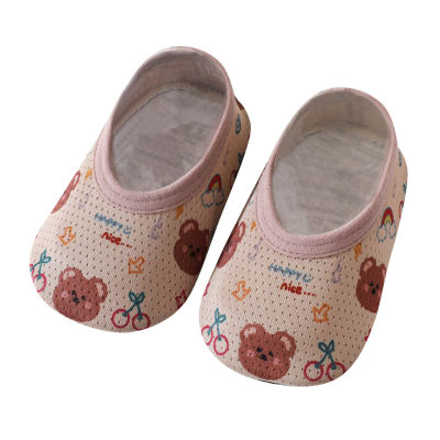 Soft Breathable 0-18M เด็กทารกเด็กวัยหัดเดิน Slip ถุงเท้า Prewalker Walkers สนุกถุงเท้าเด็กวัยหัดเดินถุงเท้า3-4ปี