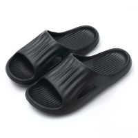 Open Toe Bathroom Slippers Men Casual Soft Summer Slippers Fashion Home Shoes Women Non Slip House Slides for Indoor Shower