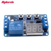 รีเลย์ตั้งเวลา Dc 12V Led Digital Delay Control Switch Module Plc Automation