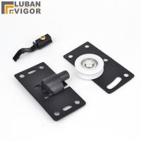 ∏◄ Wardrobe sliding door pulley/wheelSilent bearingsUp and down wheel accessory track rollerFurniture door Hardware