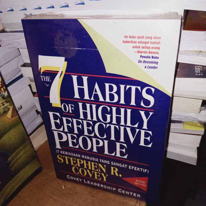 Buku The 7 Habits Of Highly Effective People 7 Kebiasaan Manusia