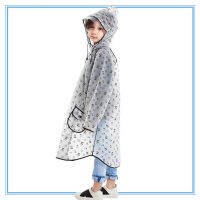 Children Cartoon Package Edge Transparent Raincoat The New Material Lovely Outdoor Travel