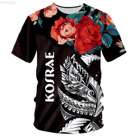 2023 NEW 3d Fun Polynesian Summer Mens T-shirt Short Sleeve Casual Fashion Couple Hip Hop Punk O-neck T-shirt 2023 Latest fashion