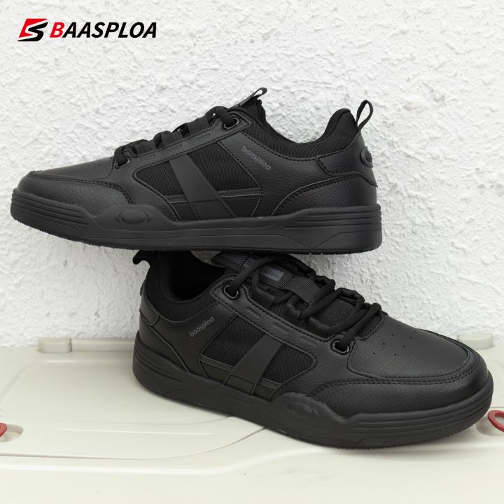 2023-new-baasploa-mens-casual-shoes-outdoor-sports-walking-shoes-mesh-surface-breathable-clean-original-brand-mens-board-shoes