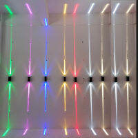 Decorate Line beam LED wall lamps Up Down Wall light Aluminum Indoor Outdoor IP65 lighting Red Blue Green Wall lamp