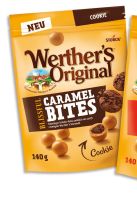 Werthers Original Blissful Caramel Cookie Bites มี 2 รส น้ำหนัก 140 กรัม BBF 31/03/24