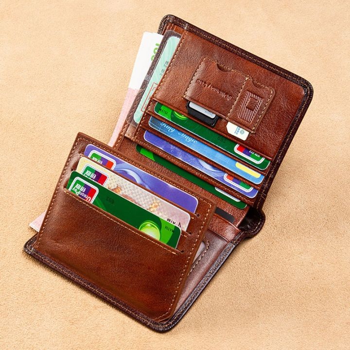 layor-wallet-ที่มีคุณภาพสูงหนังแท้ผู้ชายกระเป๋าสตางค์ร่มบริษัทเข้าสู่ระบบพิมพ์สั้นผู้ถือบัตรกระเป๋าแบรนด์หรูชายกระเป๋าสตางค์