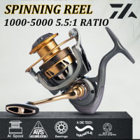 DAIWA รอกหมุนซีรีส์1000-5000,รอกตกปลาน้ำหนักสูงสุด15กก. ลากได้สูงสุด5.5:1อุปกรณ์ตกปลาคาร์พน้ำเค็มน้ำจืดความเร็วสูง