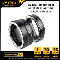 Viltrox DG-GFX 18 45mm Auto Focus Macro AF Extension Tube Lens Adapter Ring for Fuji GFX 50S 50R GFX Mount Medium Format Camera