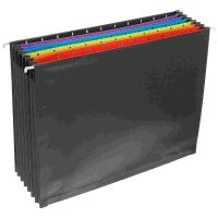 Colorful Folder Hooks Bills Organizer Portable Receipt Hanging File Filer Documents Expandable