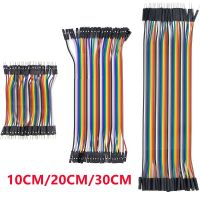 ◐ 40pin Dupont Line 10cm/20CM/30CM Male to Male Female to Male Female to Female Jumper Wire Dupont Cable for arduino DIY KIT