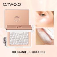 O.TWO.O Highlighters Palette Luminizers Powder Glow Shiny Contour Highlighter Shimmer Illuminator Makeup Cosmetics for Face