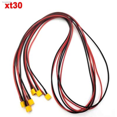♦✚ 1pc 10CM-1M XT30 U-F/M Male to Female Plug Extension Cable Silicone rubber cable 18AWG Lithium battery plug With Wire Connector