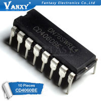 10PCS CD4060BE DIP16 CD4060 DIP 4060BE DIP-16 ใหม่และต้นฉบับ IC