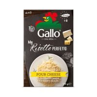 ของเข้าใหม่??กาโล่ ข้าวริซอสโต้ผสม 4 ชีส 175 กรัม - Gallo Risotto Perfetto Four Cheese 175g