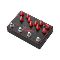 MOSKY RED FOX 4-in-1 Electric Guitar Effects Pedal Delay + Chorus + Loop + Overdrive