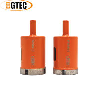 BGTEC 2ชิ้นเส้นผ่าศูนย์กลาง40มิลลิเมตรเพชรเชื่อมเจาะแกนบิต (เปียก) M14กระทู้สำหรับการขุดเจาะหินแกรนิตและ Marbel หลุมเลื่อย