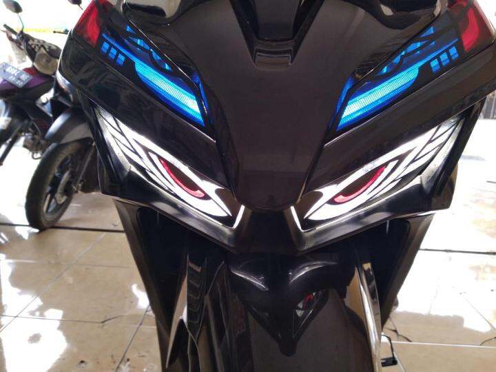 Stiker Variasi Lampu depan vario 2018 2019 PLUS alis | Lazada Indonesia