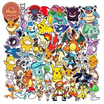 Autocollants Pokémon mignons / Pack dautocollants Pokémon 