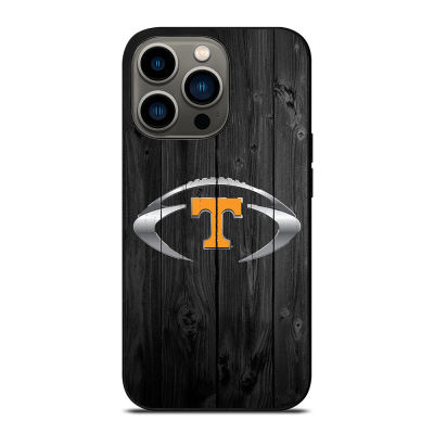 Tennesse Volunteers Wooden Phone Case for iPhone 14 Pro Max / iPhone 13 Pro Max / iPhone 12 Pro Max / XS Max / Samsung Galaxy Note 10 Plus / S22 Ultra / S21 Plus Anti-fall Protective Case Cover 221
