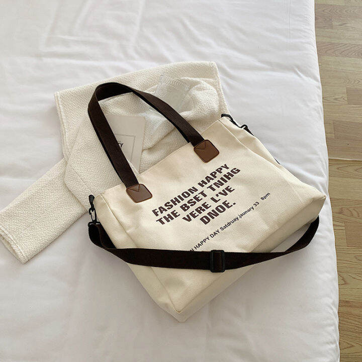 catani-กระเป๋าสะพายข้าง-tote-bag-ใบใหญ่-จุของได้เยอะ