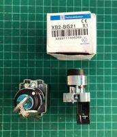 ekapab inter Lock-in position selector swtich keylock 2 position 1 NO.ø 22mm.XB2-BG21  สวิทช์ลูกบิดกุญแจ 2 ตำแหน่ง ล็อคตำแหน่ง 1 ปกติเปิด 600V./10A.