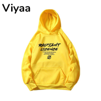 Viyaa เสื้อฮู้ด เสื้อแขนยาวอบอุ่น หลวมและสบาย น่ารัก คลาสสิค ทันสมัย ล้ำสมัย WWY2392Z5W 41Z231011