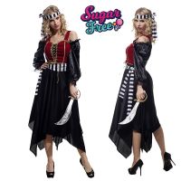 ชุดแฟนซีคอสตูมผู้ใหญ่โจรสลัดหญิง Pretty Pirate Adult costume ขนาดเหมาะกับความสูง 155-175 ซม. (เลือกขนาด) เหมาะกับใส่งานแฟนซีปาร์ตี้ กิจกรรมต่าง ๆ