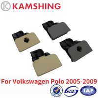 Capqx กล่องเก็บของมีฝาปิดกล่องล็อคบุนวมสำหรับ Volkswagen Polo 2005-2009แผงหน้าปัดด้ามจับภายในรถสลักล็อค